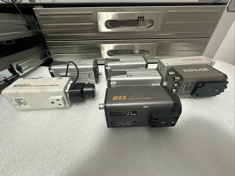 LOT OF 7 Digital Color Cameras- various