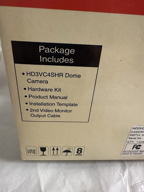 NEW Honeywell High Resolution Color Dome Camera HD3VC4SHR gallery