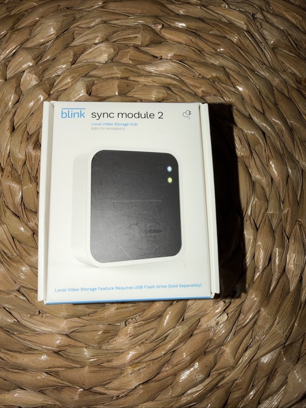 Blink Sync Module 2 Local Video Storage Hub Add-On Accessory New Open Box