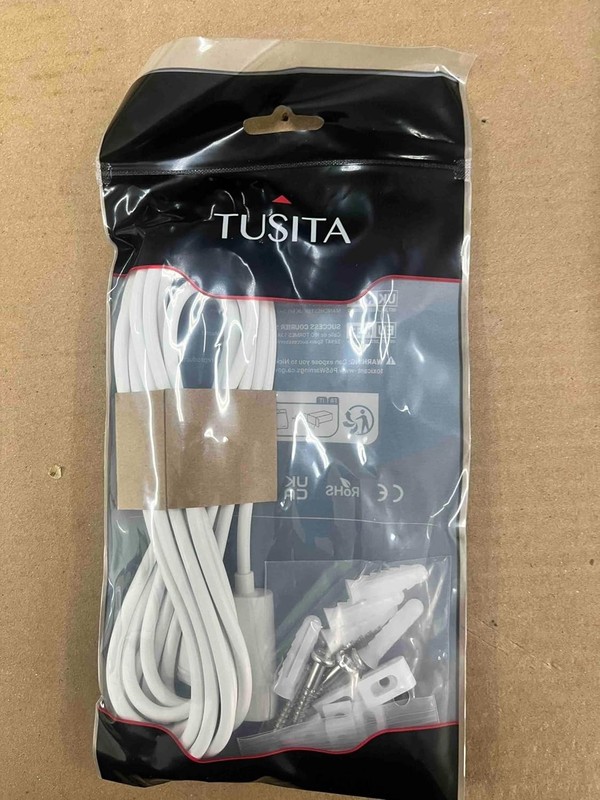 TUSITA 10 ft.USB-C Extension Cable - Compatible with Ring USB-C Solar... gallery
