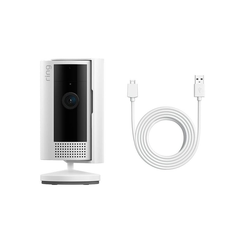 Ring Indoor Cam 2nd Gen (B0B6GLQJMV) Wi-Fi 1080p FHD Indoor Camera – White