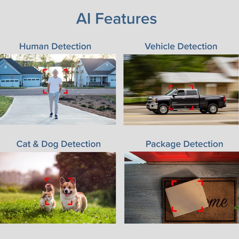 1080P Home Wireless Battery Security Camera w/Solar Panel gallery