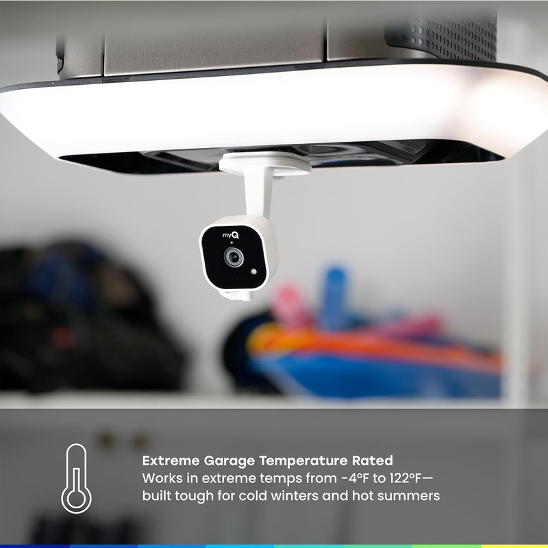 Myq Garage Plug-In Camera Gen 2 – 2K Smart Wi-Fi Garage Camera with Night Vision gallery