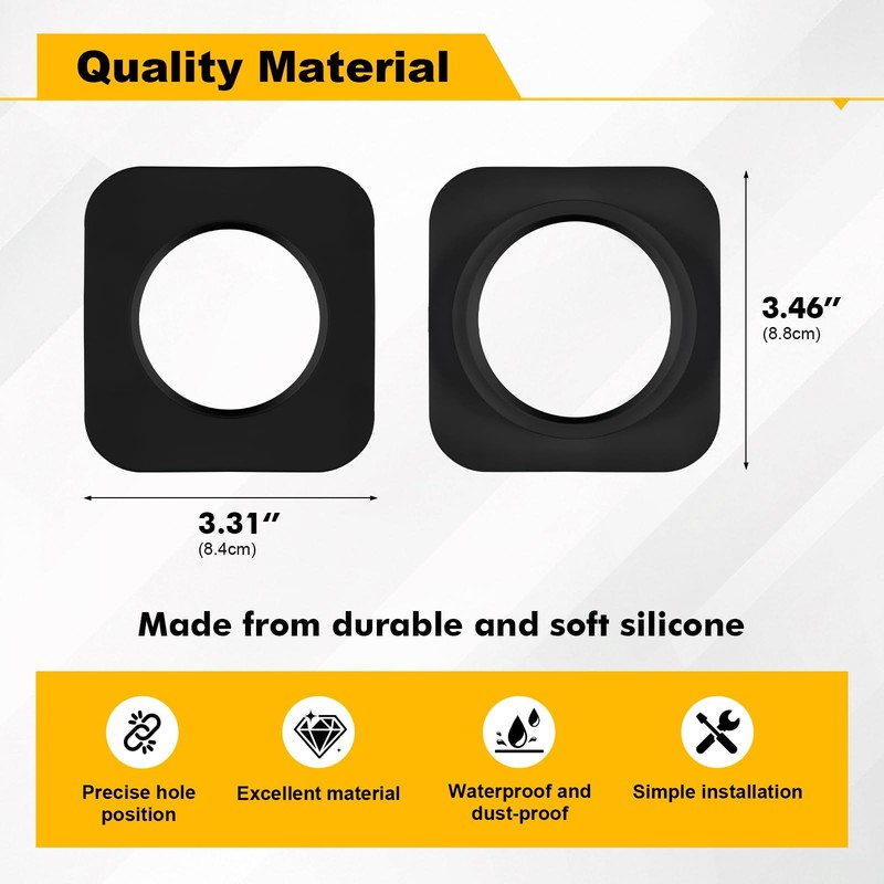 Security Camera Window Mount 2 Pack No Drill for Tapo C120 C121 - Strong gallery