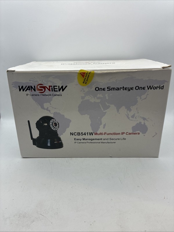 Wansview NCB541W Multi-Function IP Camera Complete Including Driver & Manual CD