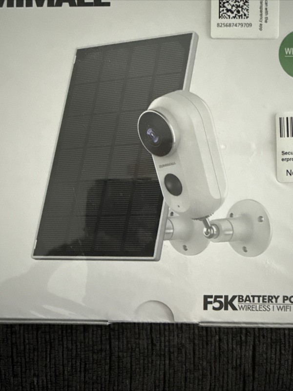 Zumimall Solar F5 2K Outdoor Wireless Wi-Fi Bullet Camera gallery