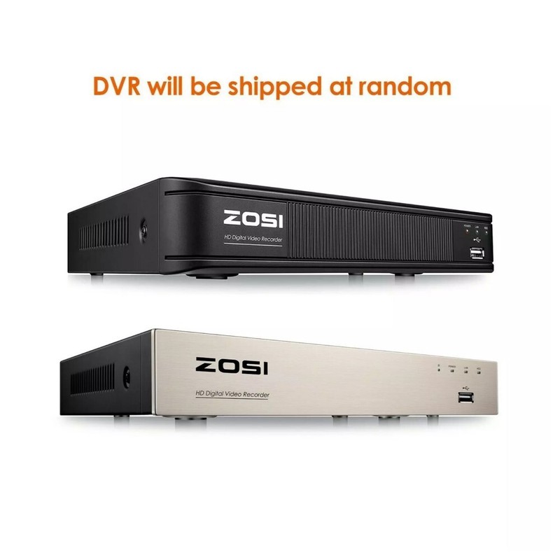 ZOSI H.265+8CH 5MP Lite DVR Security Camera System 1080P Home IR Night CCTV IP66 gallery