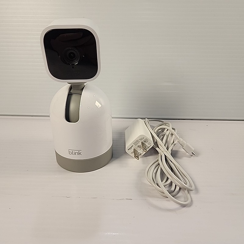 Blink Mini Pan-Tilt Camera | Rotating indoor plug-in smart security camera HD