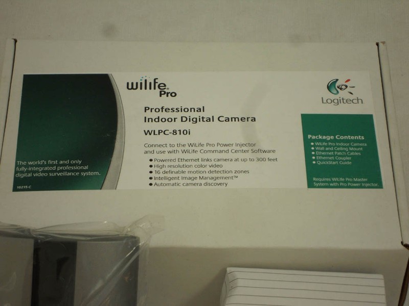 NEW IN BOX * Logitech WiLife Professional Indoor Add On Digital Camera WLPC-810i gallery