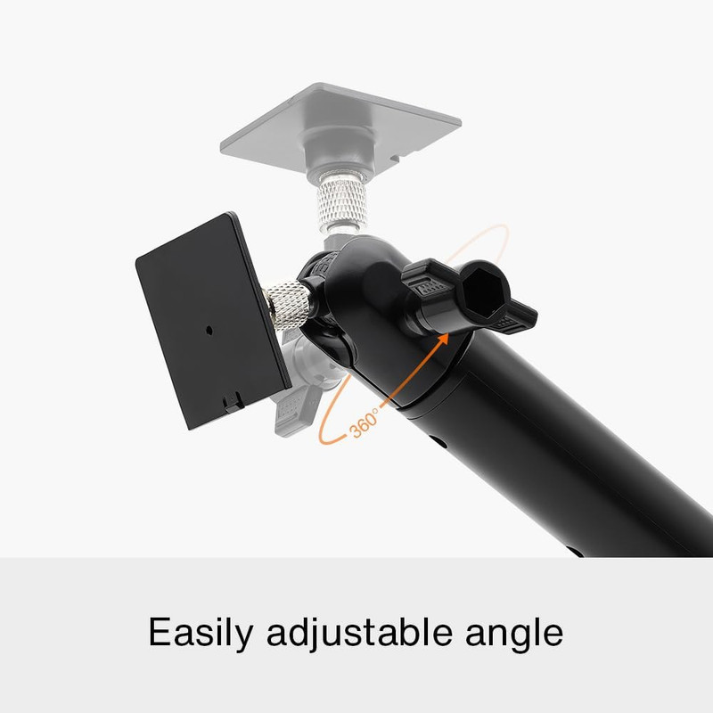 2-In-1 Wall Mount for Outdoor Security Cameras and Solar Panels, Universally Com gallery