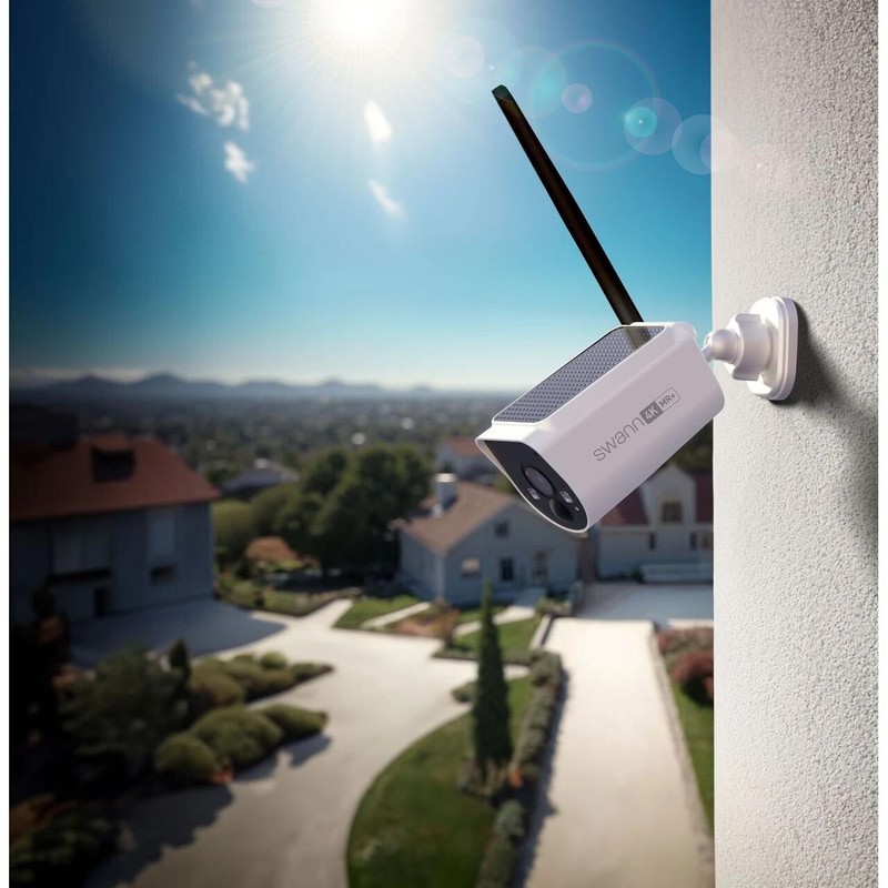 Swann MaxRanger4K Solar Security System Kit Wireless Cameras x4 SWNVK-MR4KSD4 gallery