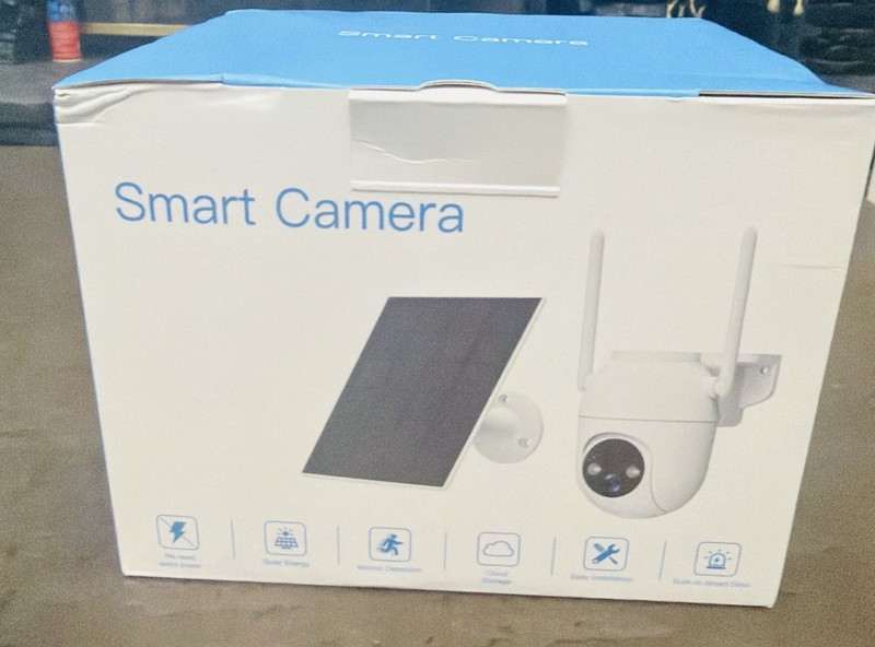 2-Solar Wireless Wi-Fi Outdoor Security Camera 1080p Full Color Night Vision gallery