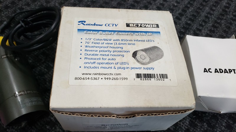 OEM Rainbow CCTV Camera w/ IR - BC70WIR gallery
