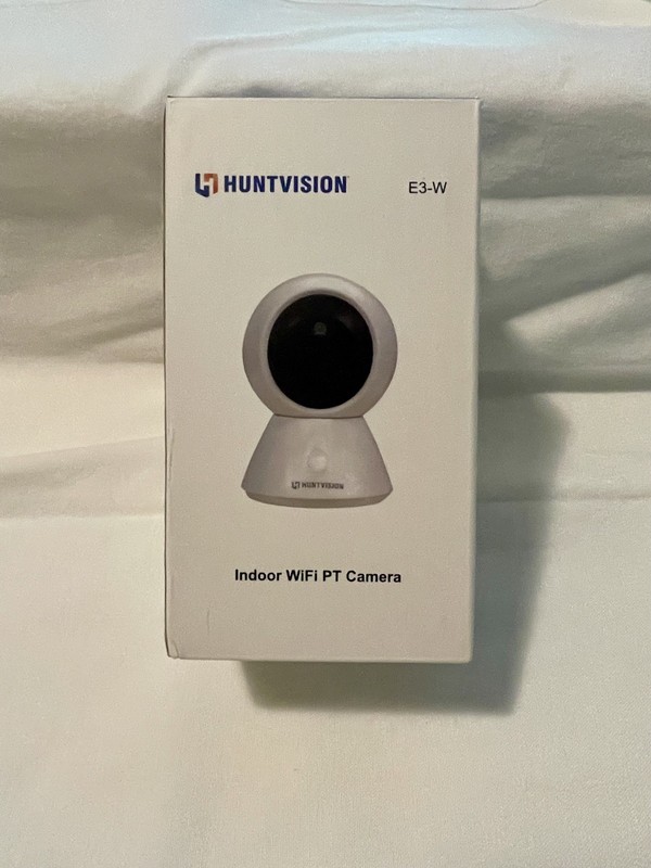 HUNTVISION E3-W Indoor WiFi PT Camera 2K Cloud Service Pan/Tilt AI Alerts