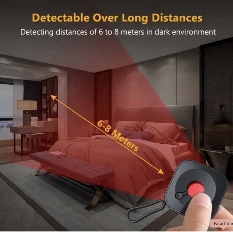 Wireless anti Spy Detector Portable Infrared Camera Finder Security Protection A gallery