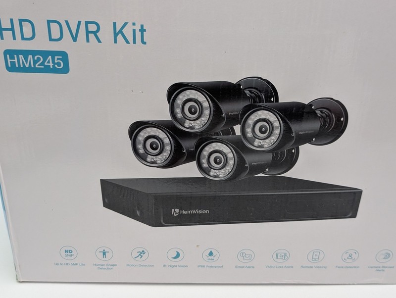HeimVision HD DVR Security Camera Kit HM245 With 3TB HD Hard Drive New gallery