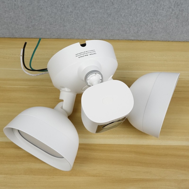 Ring Floodlight Cam Wired Pro Wi-Fi 1080p Surveillance Camera - White (5B28S4) gallery