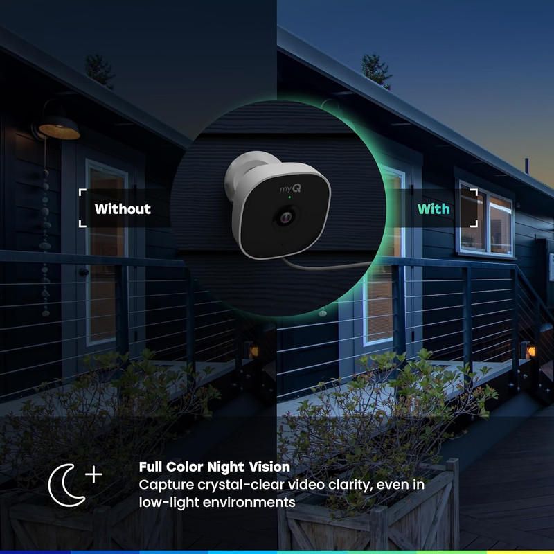 Myq Smart Outdoor Wired Camera gallery