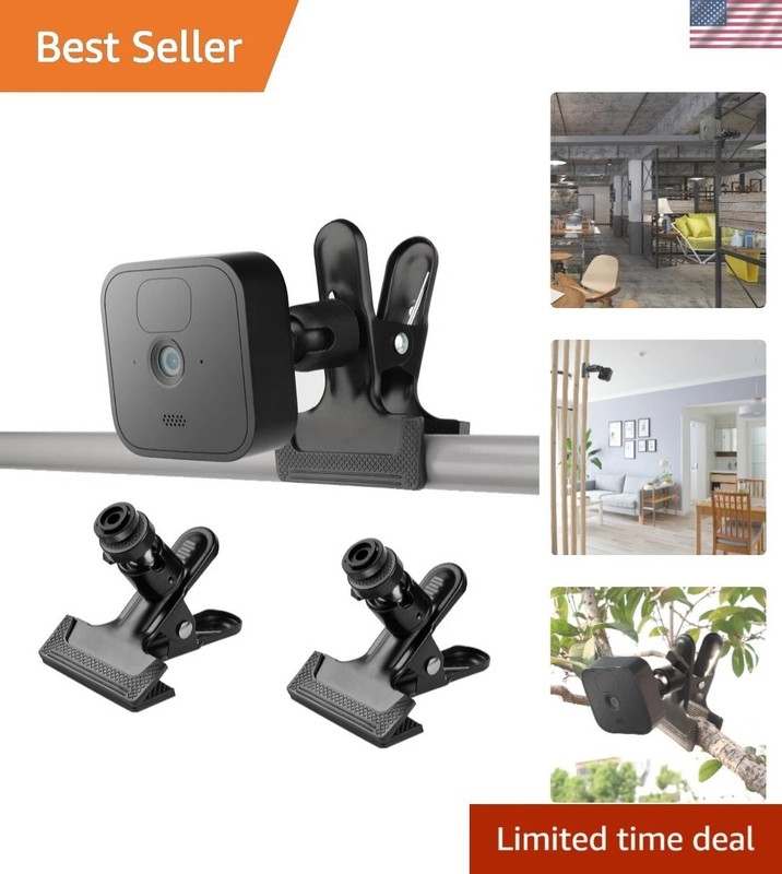 Universal Adjustable Clamp Mount for Blink Outdoor Cameras – Secure & Versatile