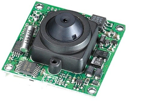 SONY 1/3″CCD EXVIEW PINHOLE BOARD Camera.0003 Lux ACE-EX360EHP4 BLACK & WHITE