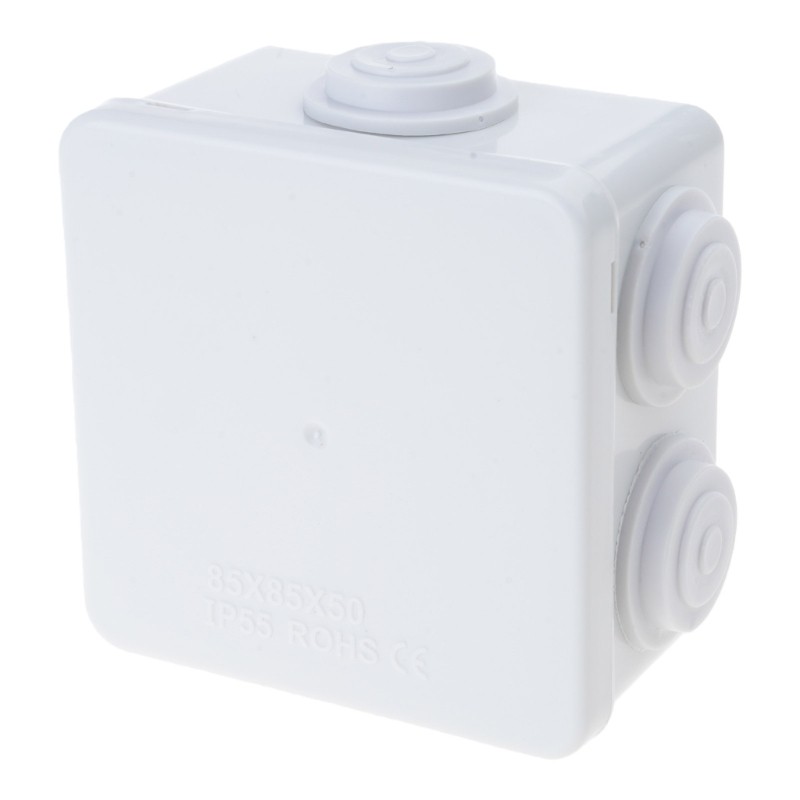 Insulated Plastic Junction Box Ensures Safe Outdoor Electrical Connection