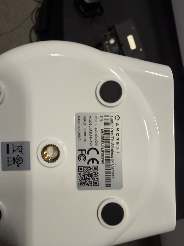 Amcrest IP2M-841W 1080p Wi-Fi PTZ Indoor IP Camera White gallery