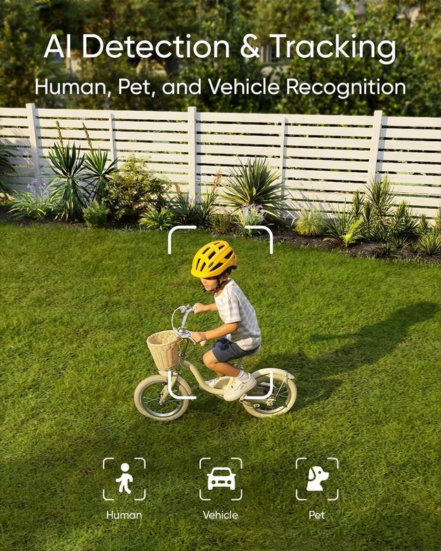 eufy Security Dual Lens 360 Floodlight Camera E340 Wired gallery