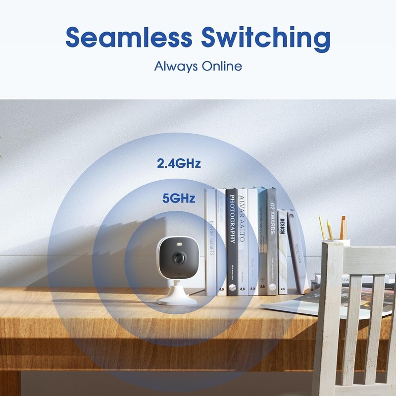 2.5K Home Security Camera with Two-Way Audio & Night Vision - Indoor/Outdoor gallery
