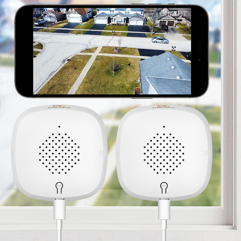 W150S Window Camera, 5MP, White, 2 Pack