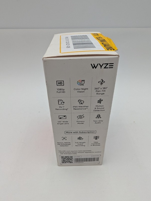 Wyze Cam Pan v3 Indoor/Outdoor Wifi Pan/Tilt/Zoom Smart Home Security Camera New gallery