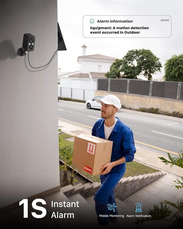 Waterproof Wireless Surveillance Camera with Motion Detection & Remote App gallery