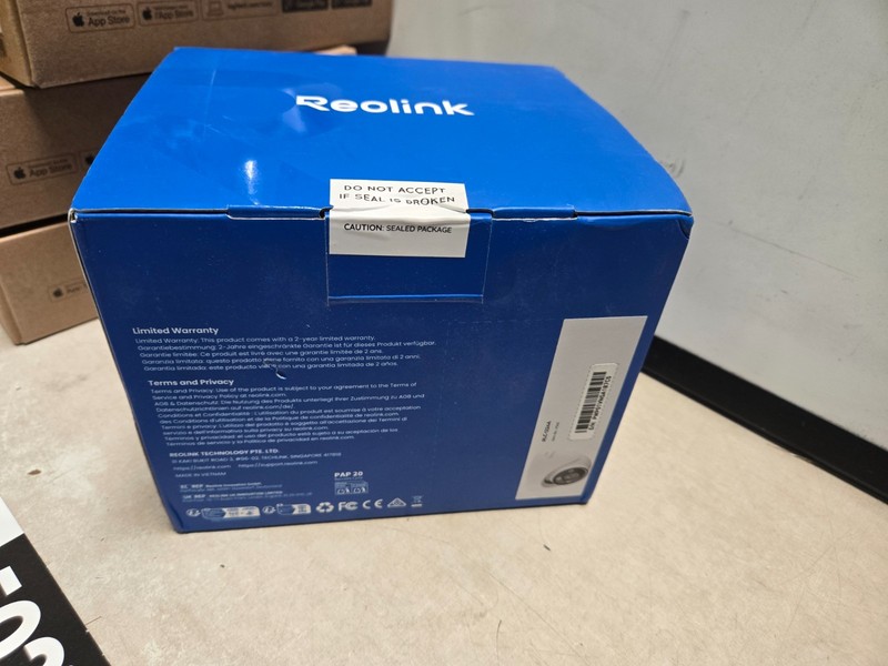 LOT OF 2 Reolink 1224A 12MP PoE Security Camera Smart Color Night Vision gallery