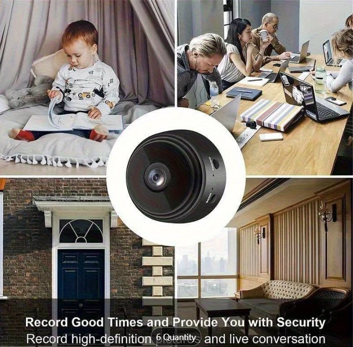 Mini WiFi Security Camera 1080P HD Wireless IP Cam Night Vision Motion Detection gallery