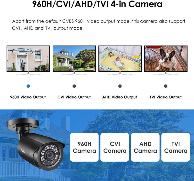 2 Camara De Seguridad Para Casa Exterior Vision Nocturna Camaras Vigilancia 1080 gallery