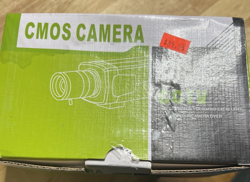 CMOS Color Camera Model: DT-VR1630S System:NTSC LENS:3.6mm See Description