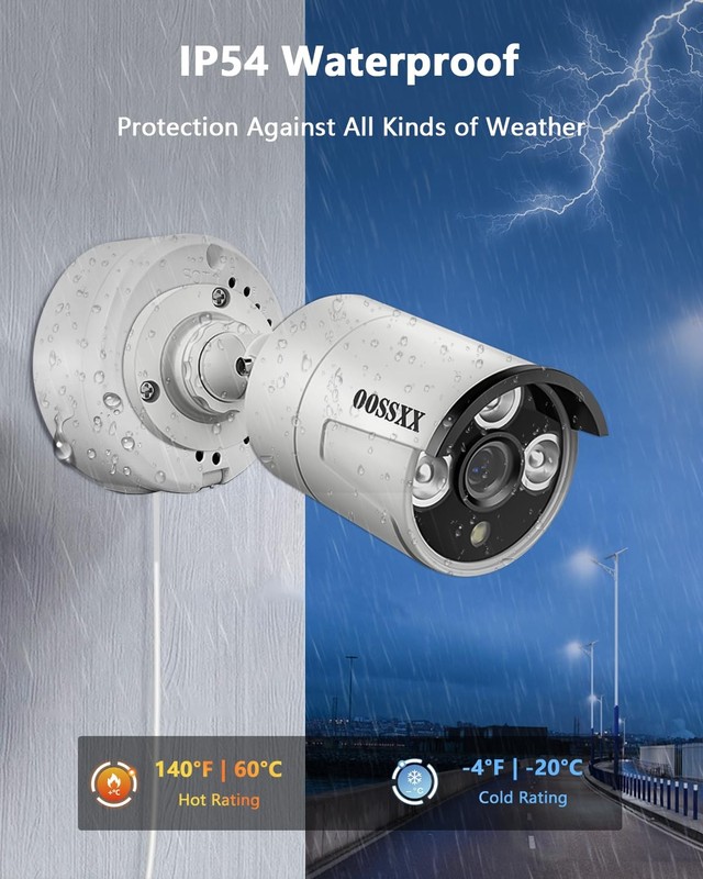 (ABS New) Security Camera Junction Box,Security Camera Bracket Outdoor,Plasti... gallery