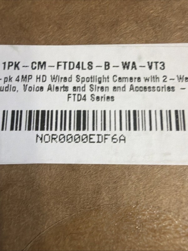 Night Owl CM-FTD4LS-B 2K 2560x1440 (4MP) Wired Add-on Camera with Spotlight NEW™ gallery