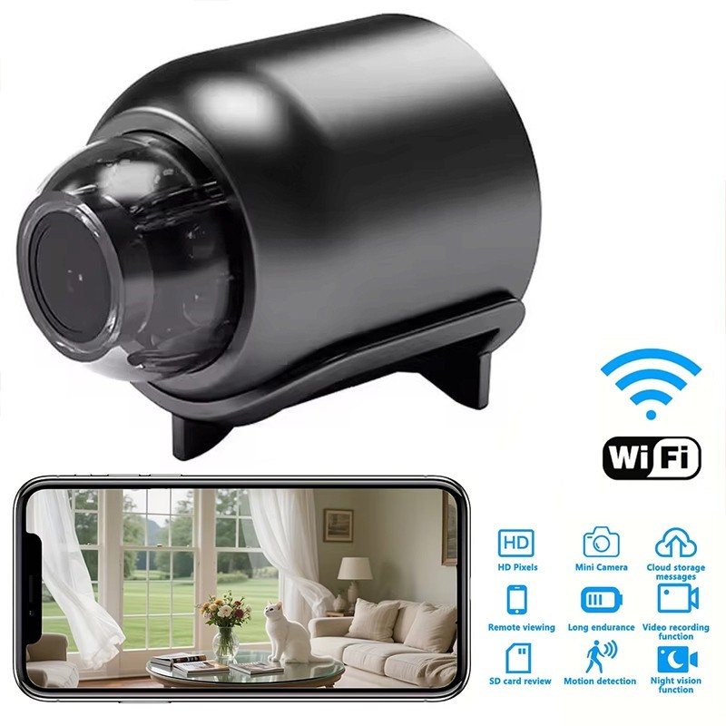 1080P Mini Camera CCTV WiFi HD IP Night Vision Camcorder Home Security Cam US