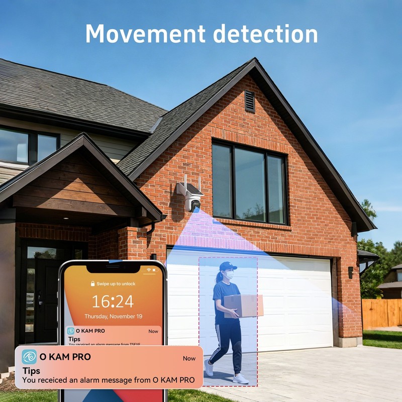 4MP Solar Wireless Outdoor CCTV Security Camera System WIFI NVR Monitor 500G HDD gallery