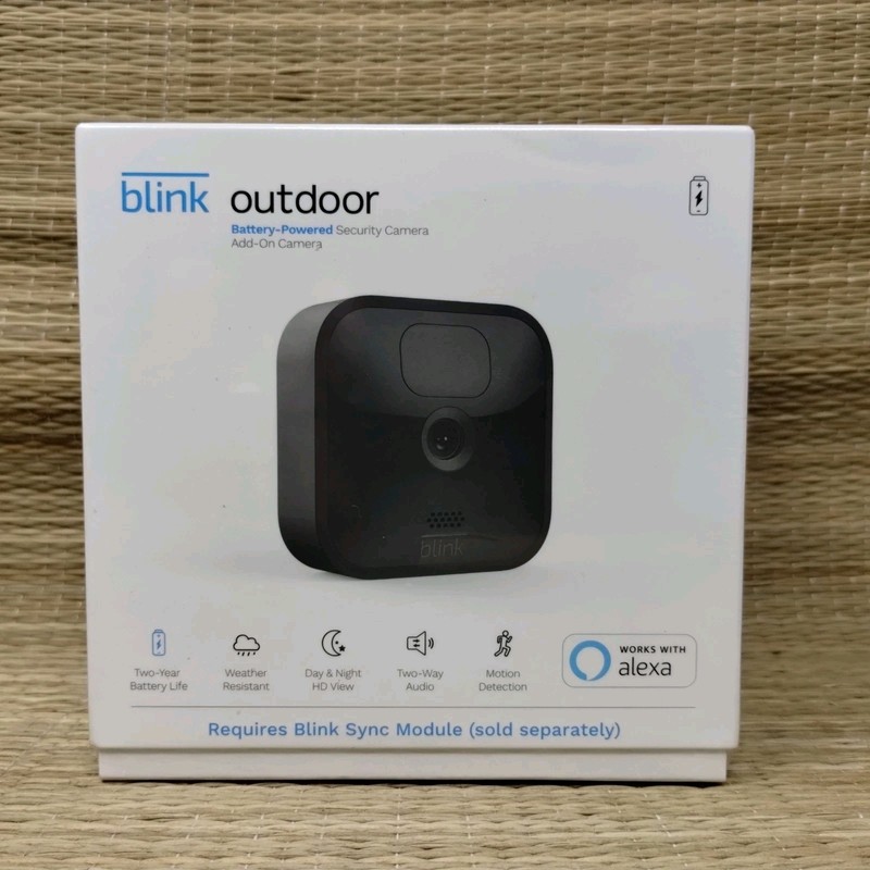 Blink Outdoor Wireless Smart Security Add-On Camera BCM00400U Sealed New