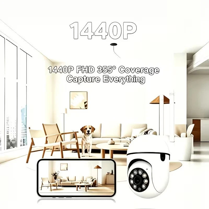4-Pack Wireless 5G WiFi Security Camera System Smart Outdoor Night Vision 1080P gallery