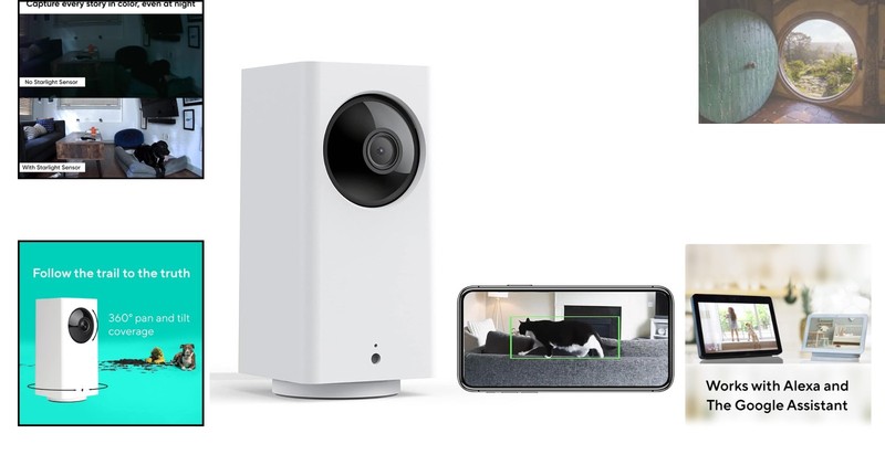 Cam Pan V2 - 1080p Color Night Vision Camera with Smart Alerts & Voice Control gallery