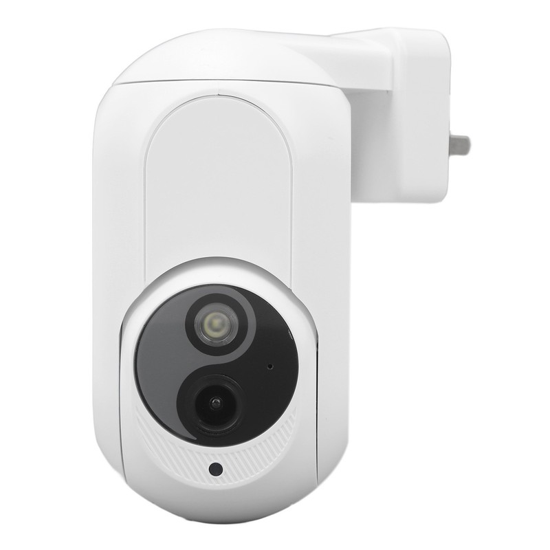 3MP HD Plug In Surveillance Camera 360 Degree Panoramic View Intelligent WIFI gallery
