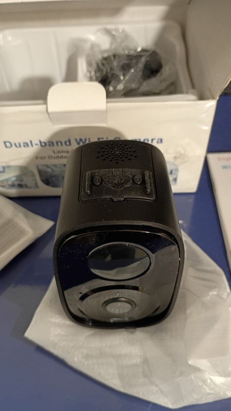 realhide CB54W Dual-Band Wi-Fi Camera, 2K QHD, Black, Night Vision, Battery gallery