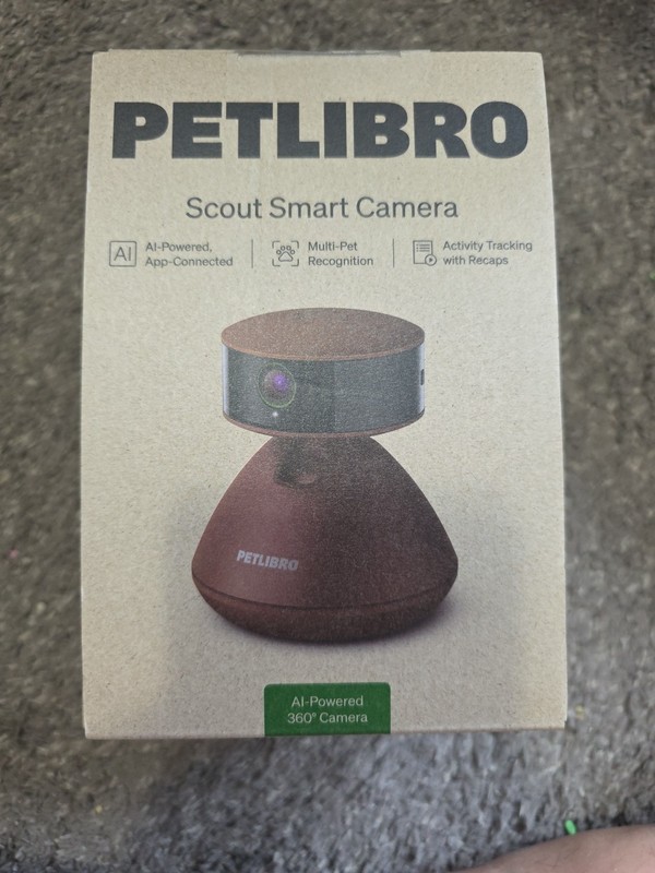 PETLIBRO – Scout Smart AI Pet Security Camera Multi-Pet Recognition