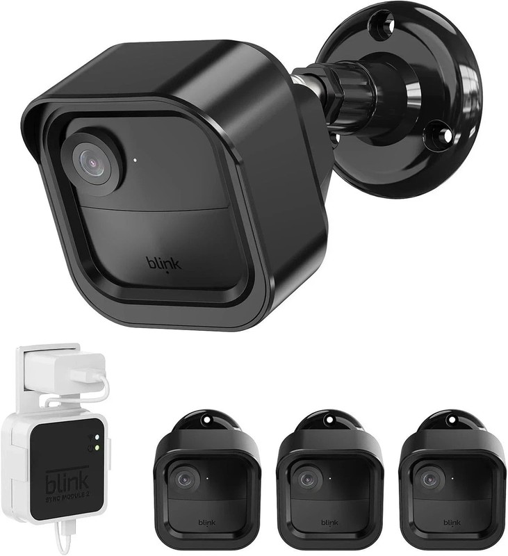 3 Pack All New Blink Outdoor & Indoor Wireless Home Security Camera System Mount gallery