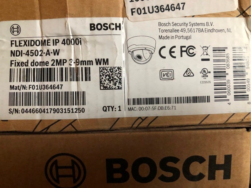 Bosch Flexidome IP Outdoor 4000i NDI-4502-A-W Dome 2mp 3-9mm / OPEN BOX gallery