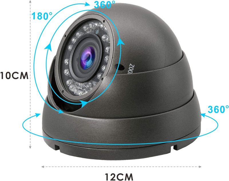 5MP 4MP Dome Super Hybrid Security Camera HD-TVI/CVI/AHD/960H CCTV Surveillance gallery