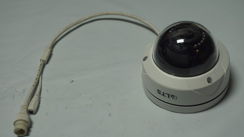 LTS CMIP7422N-28M Dome Network IP Camera 2.1MP (White) AS-IS