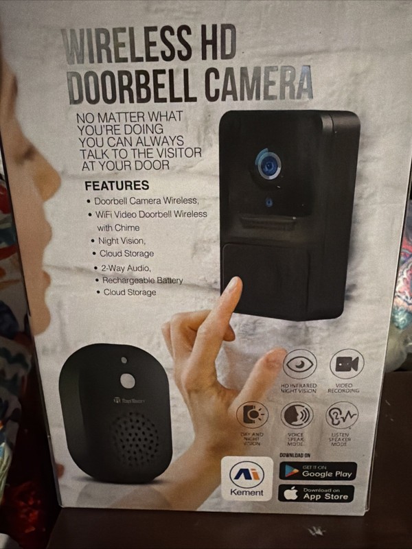 Top Tech" Wireless HD Doorbell Camera gallery
